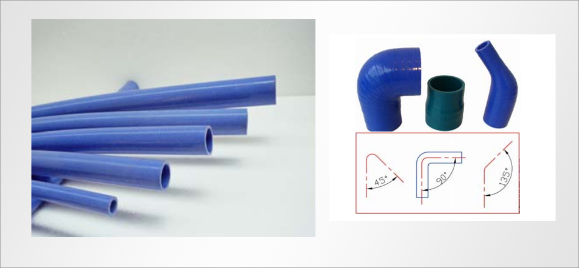 P Silicone Polyester Hose Pipe